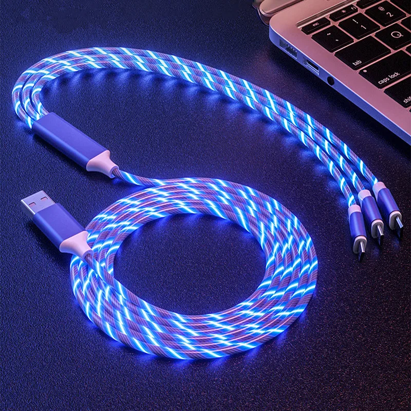 3in1 LED lighting USB Cable Micro USB Type C 8Pin Charging Cable for iPhone 11 X Huawei Samsung Multi usb Port USB C Phone Cable
3in1 LED lighting USB Cable Micro USB Type C 8Pin Charging Cable for iPhone 11 X Huawei Samsung Multi usb Port USB C Phone Cable