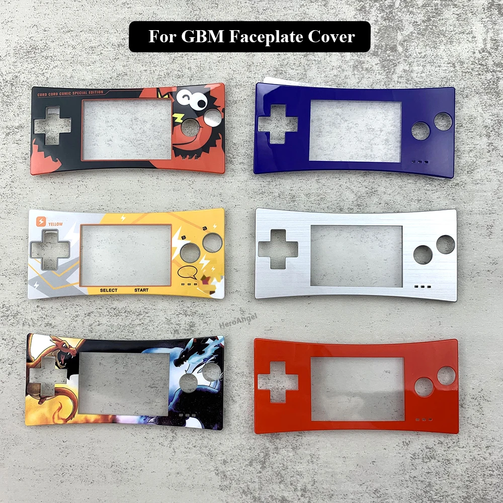 NEW Limited Replacement Cover For Game Boy Micro Housing Shell Case Cover Front Plate For GBM Front Faceplate Cover
NEW Limited Replacement Cover For Game Boy Micro Housing Shell Case Cover Front Plate For GBM Front Faceplate Cover
