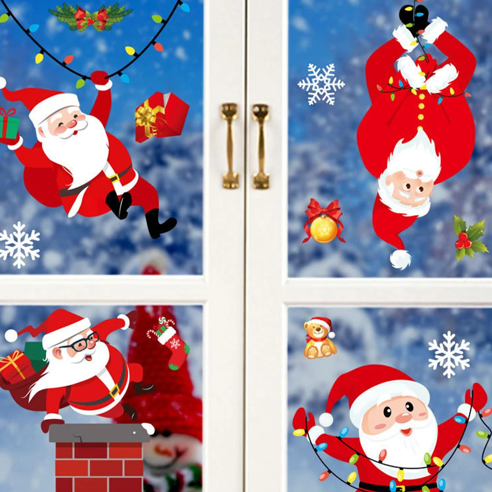 Living Rooms Bars Supermarket Christmas Sticker Xmas Decal Navidad Natal New Year 2023 Santa Claus Self-adhesive
Living Rooms Bars Supermarket Christmas Sticker Xmas Decal Navidad Natal New Year 2023 Santa Claus Self-adhesive