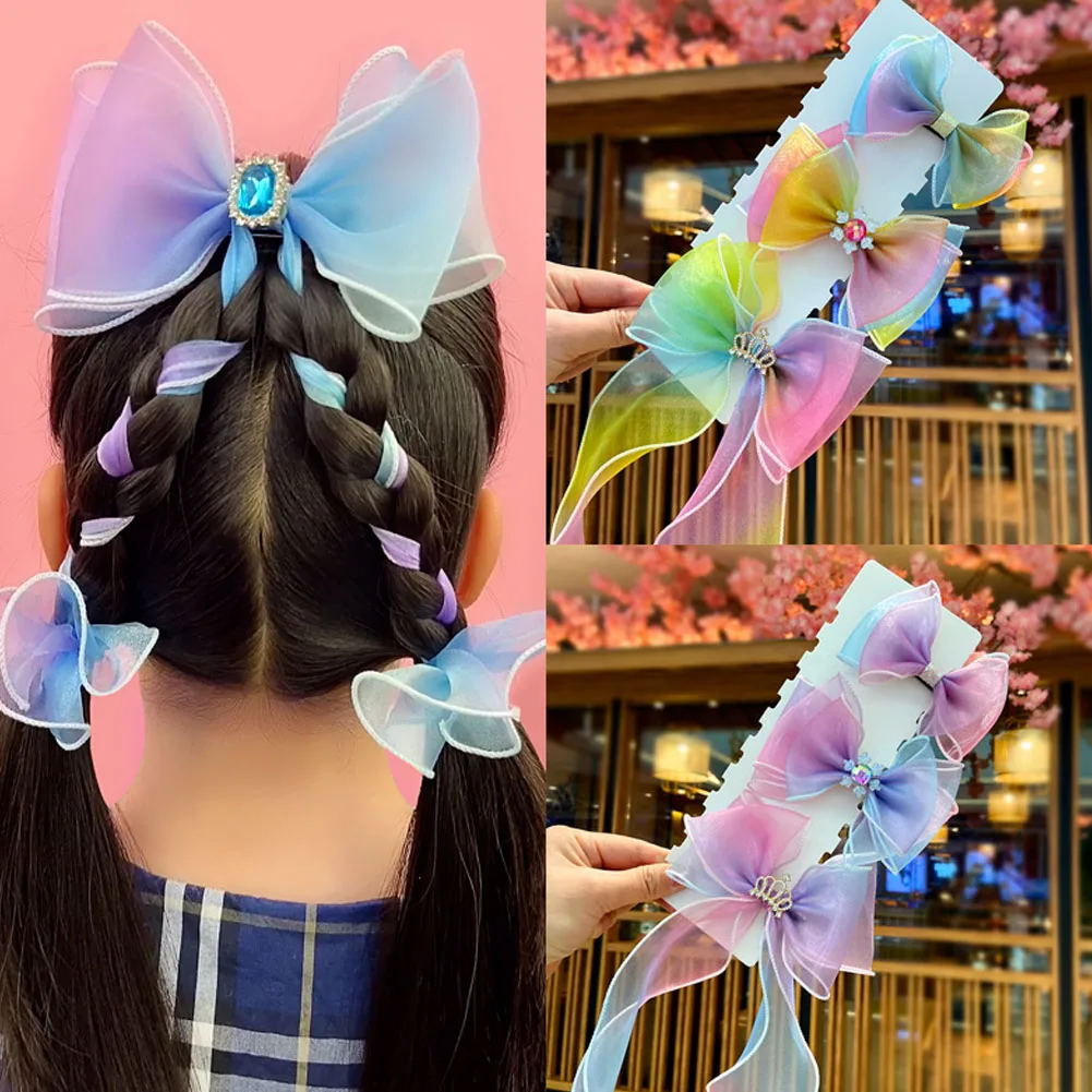 New Girls Cute Colorful Chiffon Bow Ribbon Hairpins Children Sweet Hair Decorate Headband Hair Clips Fashion Hair Accessories
New Girls Cute Colorful Chiffon Bow Ribbon Hairpins Children Sweet Hair Decorate Headband Hair Clips Fashion Hair Accessories