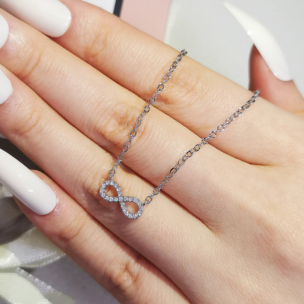 2022 New Trendy Infinity Silver Color on The Neck Necklace for Women Anniversary Gift Jewelry Wholesale Drop Shipping X7221
2022 New Trendy Infinity Silver Color on The Neck Necklace for Women Anniversary Gift Jewelry Wholesale Drop Shipping X7221