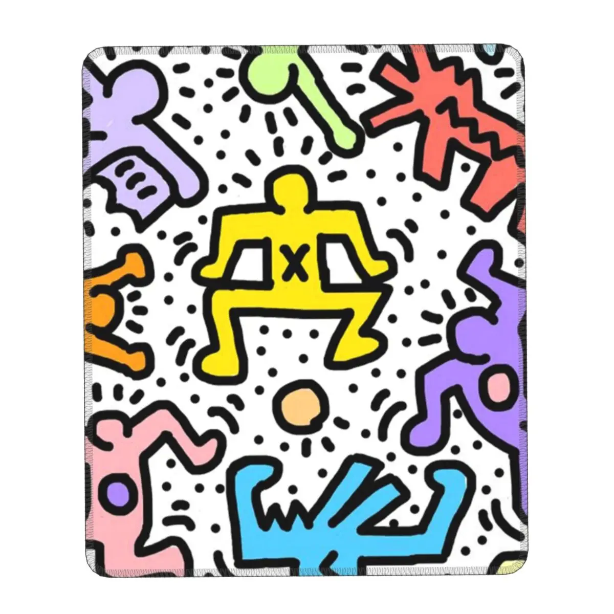 PC Gamer Mouse Pad Non-Slip Rubber Base Dancing In The Wind Colorful Mousepad Office Desk Haring Geometric Paintings Art Mat
PC Gamer Mouse Pad Non-Slip Rubber Base Dancing In The Wind Colorful Mousepad Office Desk Haring Geometric Paintings Art Mat