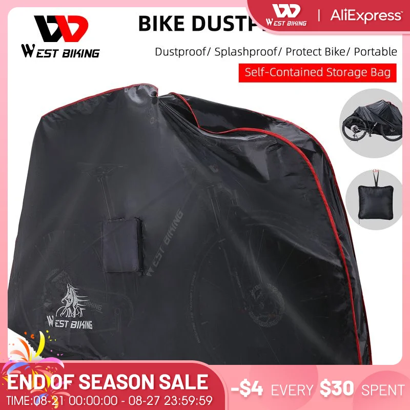 WEST BIKING Durable Waterproof Full Bicycle Protector Cover Case MTB Road Bike Dustproof Scratch-proof Storage Bag Accessories
WEST BIKING Durable Waterproof Full Bicycle Protector Cover Case MTB Road Bike Dustproof Scratch-proof Storage Bag Accessories