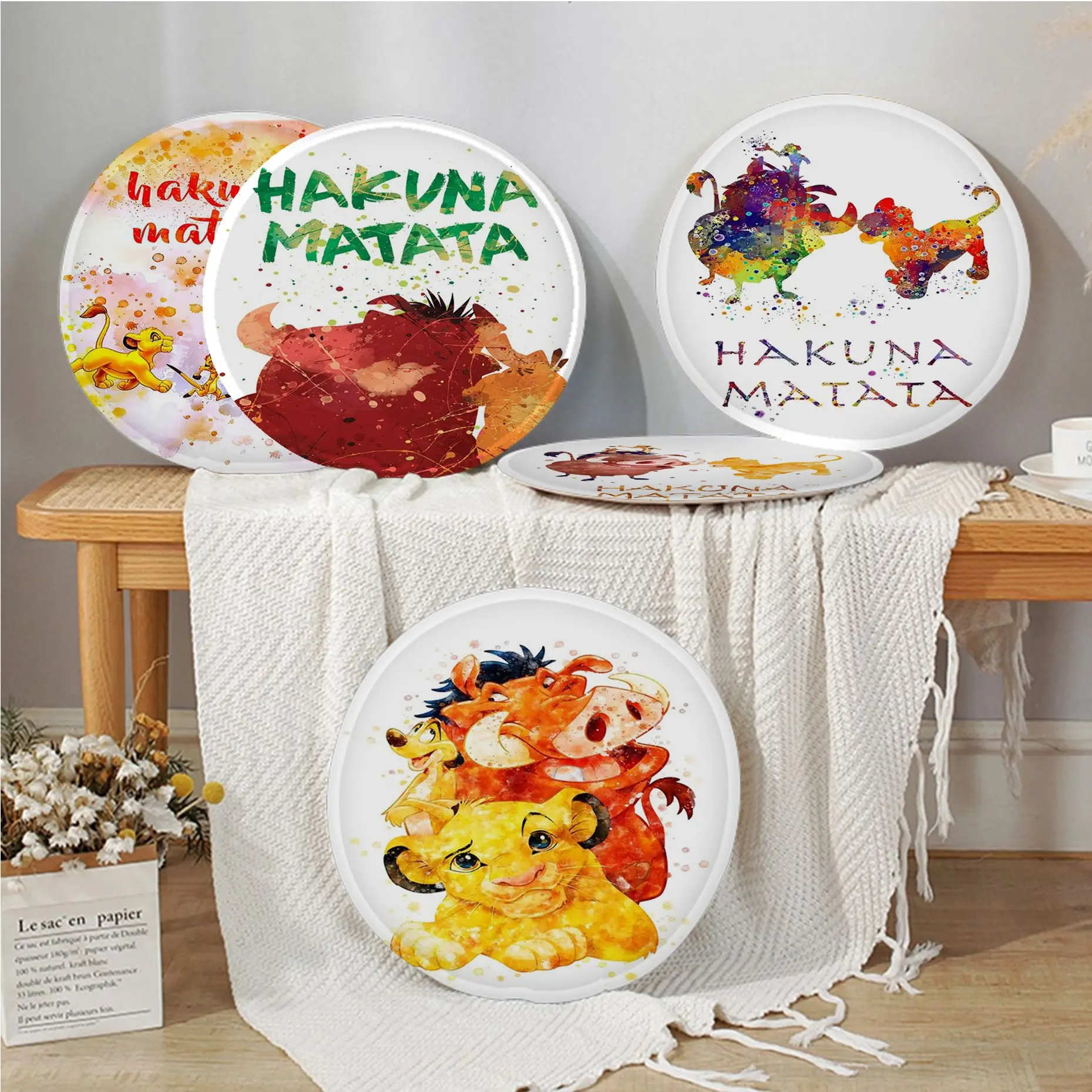 Disney The Lion King Decorative Dining Chair Cushion Circular Decoration Seat For Office Desk Chair Cushions
Disney The Lion King Decorative Dining Chair Cushion Circular Decoration Seat For Office Desk Chair Cushions