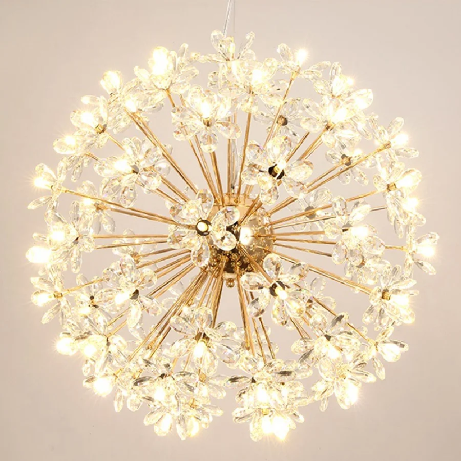 LukLoy Crystal Chandelier Loft Kitchen Island Girl Living Room Dandelion Suspension Pendant Light Firework Ceiling Lamp Lighting
LukLoy Crystal Chandelier Loft Kitchen Island Girl Living Room Dandelion Suspension Pendant Light Firework Ceiling Lamp Lighting