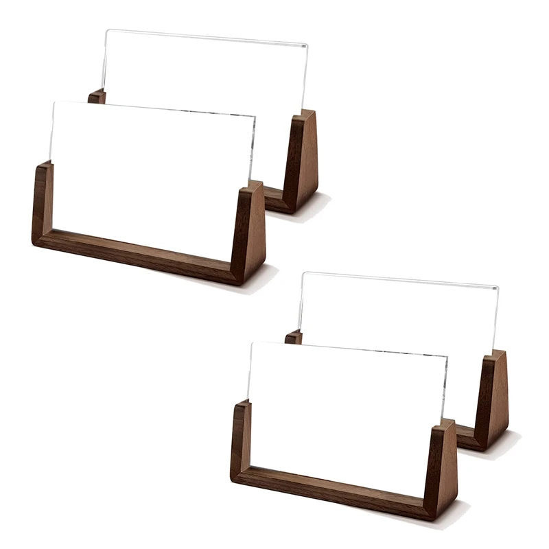 2 Pack U Shaped Wood Picture Frame, Clear Acrylic Photo Frame, Desk Decoration For Office/Bedroom/Living Room
2 Pack U Shaped Wood Picture Frame, Clear Acrylic Photo Frame, Desk Decoration For Office/Bedroom/Living Room