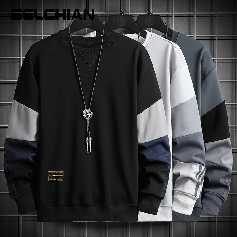2021 Spring Autumn Hoodie Loose Long-sleeved Casual Men Clothing Cotton Sweatshirts O-neck Pullovers Patchwork Fashion
2021 Spring Autumn Hoodie Loose Long-sleeved Casual Men Clothing Cotton Sweatshirts O-neck Pullovers Patchwork Fashion