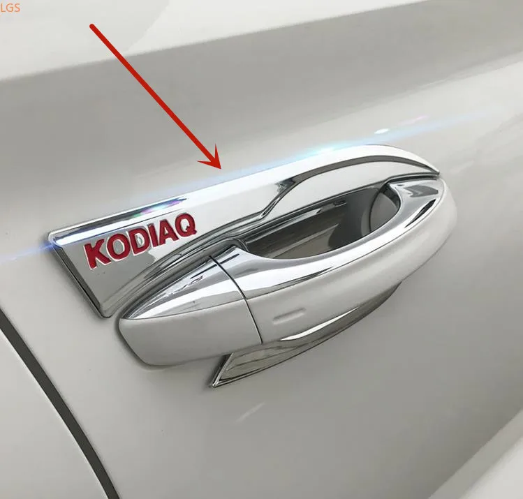 For Skoda Kodiaq 2017-2021 ABS Chrome Door bowl handle decorative paste Anti-scratch protection decoration Car styling
For Skoda Kodiaq 2017-2021 ABS Chrome Door bowl handle decorative paste Anti-scratch protection decoration Car styling