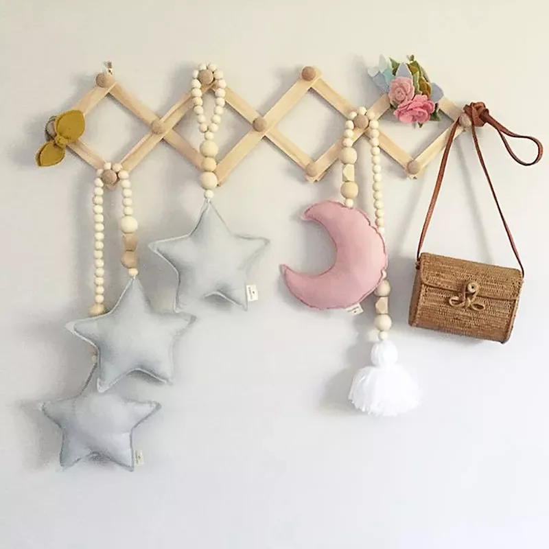 Wooden Expanding Clothes Hanger Expandable Coat Rack Holder Shelf Hat Closet Wall Hook Home Decor
Wooden Expanding Clothes Hanger Expandable Coat Rack Holder Shelf Hat Closet Wall Hook Home Decor