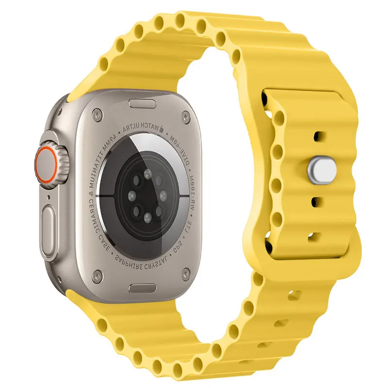 Ocean Watchband For Apple watch Strap 44mm 40mm 45mm 41mm 42mm 38mm 49mm Silicone bracelet iWatch Series 7 6 5 4 SE Ultra 8 Band
Ocean Watchband For Apple watch Strap 44mm 40mm 45mm 41mm 42mm 38mm 49mm Silicone bracelet iWatch Series 7 6 5 4 SE Ultra 8 Band