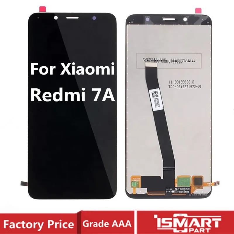 ЖК-дисплей с сенсорным экраном и дигитайзером в сборе для Xiaomi Redmi 7A, запасные части
ЖК-дисплей с сенсорным экраном и дигитайзером в сборе для Xiaomi Redmi 7A, запасные части