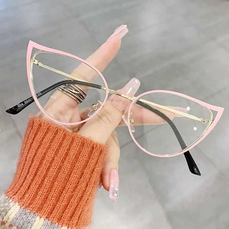 Cat Eye Anti Blue Light Glasses Women Men Brand Designer Oversized Metal Frame Optical Computer Reading Eyeglasses Spectacle
Cat Eye Anti Blue Light Glasses Women Men Brand Designer Oversized Metal Frame Optical Computer Reading Eyeglasses Spectacle
