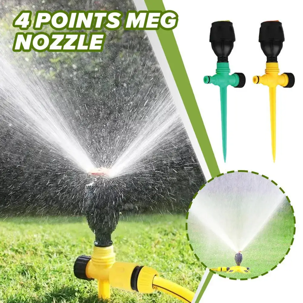 360 Degree Automatic Sprinklers Adjustable Spray Nozzles for Garden Lawn Rotating Watering System Agriculture Irrigation Tool
360 Degree Automatic Sprinklers Adjustable Spray Nozzles for Garden Lawn Rotating Watering System Agriculture Irrigation Tool