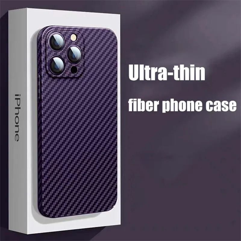 0.3mm Ultra Thin Back Phone Case For iPhone 13 12 11 14 Pro Max 14 Plus 11 Carbon Fiber Texture Matte Hard Cover Slim Soft Shell
0.3mm Ultra Thin Back Phone Case For iPhone 13 12 11 14 Pro Max 14 Plus 11 Carbon Fiber Texture Matte Hard Cover Slim Soft Shell