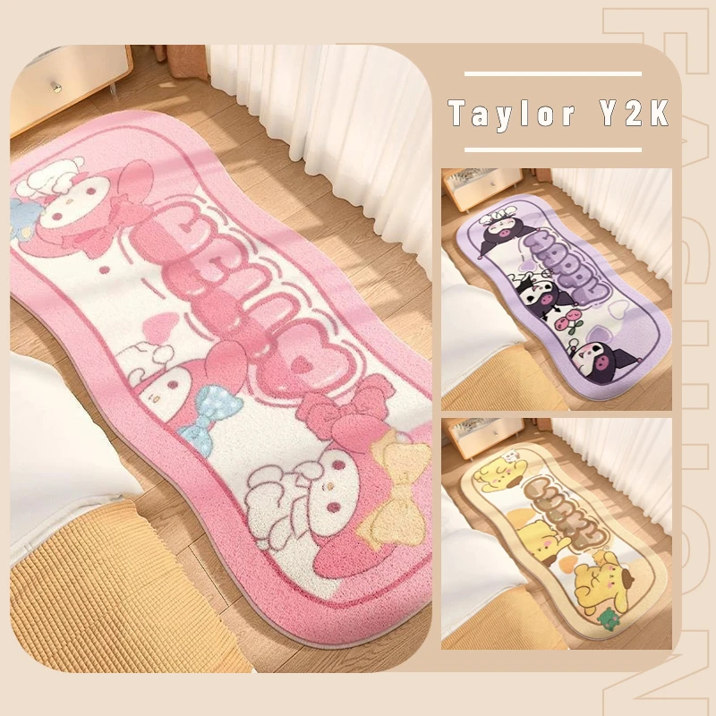 Kawaii Sanrio Cinnamoroll Cashmere Carpet Anime Kuromi My Melody Pachacco Absorbent Floor Mat Bathroom Balcony Printed Seat Mat
Kawaii Sanrio Cinnamoroll Cashmere Carpet Anime Kuromi My Melody Pachacco Absorbent Floor Mat Bathroom Balcony Printed Seat Mat