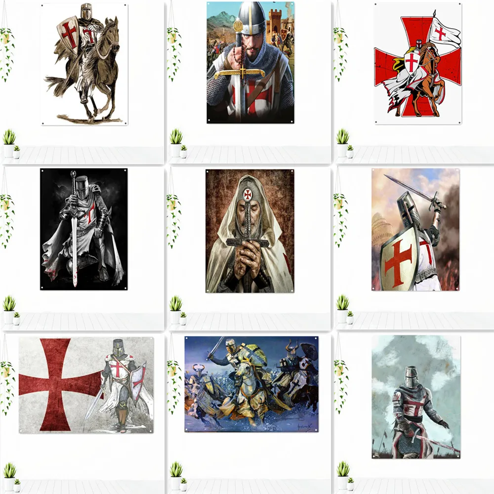 Vintage Knights Templar Art Posters Tapestry Armor Warrior Crusader Banner Wall Hanging Flag Home Decor Sticker Wall Painting
Vintage Knights Templar Art Posters Tapestry Armor Warrior Crusader Banner Wall Hanging Flag Home Decor Sticker Wall Painting