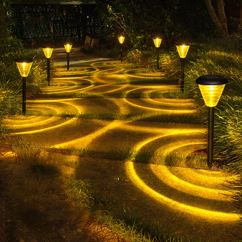 2 Pack Solar Pathway Lights Color Changing LED Solar Lawn Lamp Outdoor Waterproof Decorative Lighting for Garden Walkway Yard
2 Pack Solar Pathway Lights Color Changing LED Solar Lawn Lamp Outdoor Waterproof Decorative Lighting for Garden Walkway Yard
