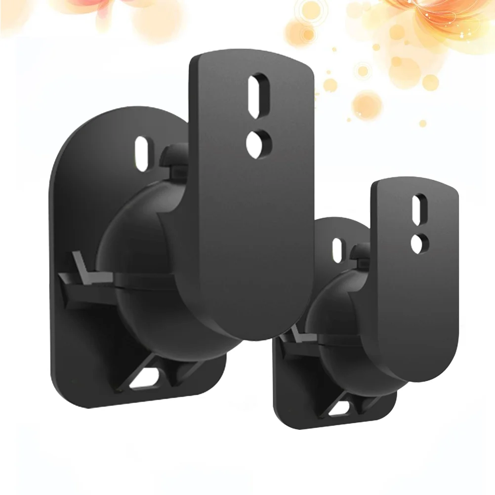 2 Pack Dual Speaker Wall Mount Brackets Multiple Adjustments for Bookshelf, Surround Sound Speakers, to 11 lbs, for Holding
2 Pack Dual Speaker Wall Mount Brackets Multiple Adjustments for Bookshelf, Surround Sound Speakers, to 11 lbs, for Holding