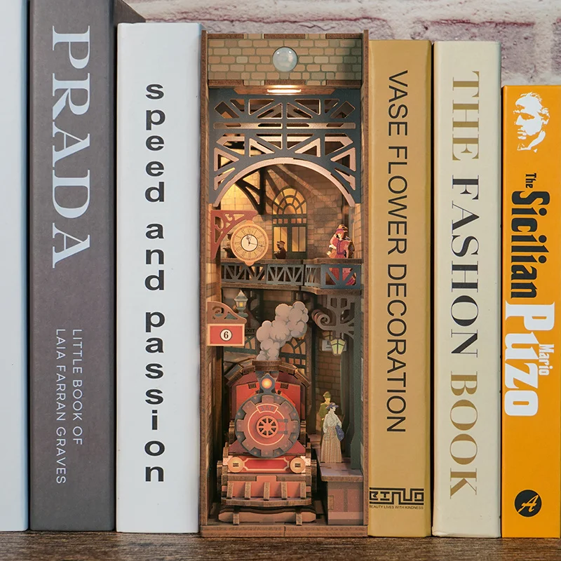 Новая деревянная полка-книжка «сделай сам», набор вставок для кукольного домика, миниатюрный паровой поезд светильник кой, ручная работа, к...
Новая деревянная полка-книжка «сделай сам», набор вставок для кукольного домика, миниатюрный паровой поезд светильник кой, ручная работа, к...