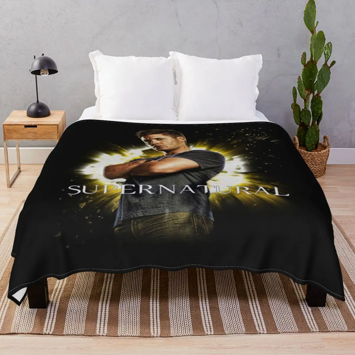 Dean Winchester Supernatural Blankets Fleece Decoration Multi-function Unisex Throw Blanket for Bedding Home Couch Camp Office
Dean Winchester Supernatural Blankets Fleece Decoration Multi-function Unisex Throw Blanket for Bedding Home Couch Camp Office