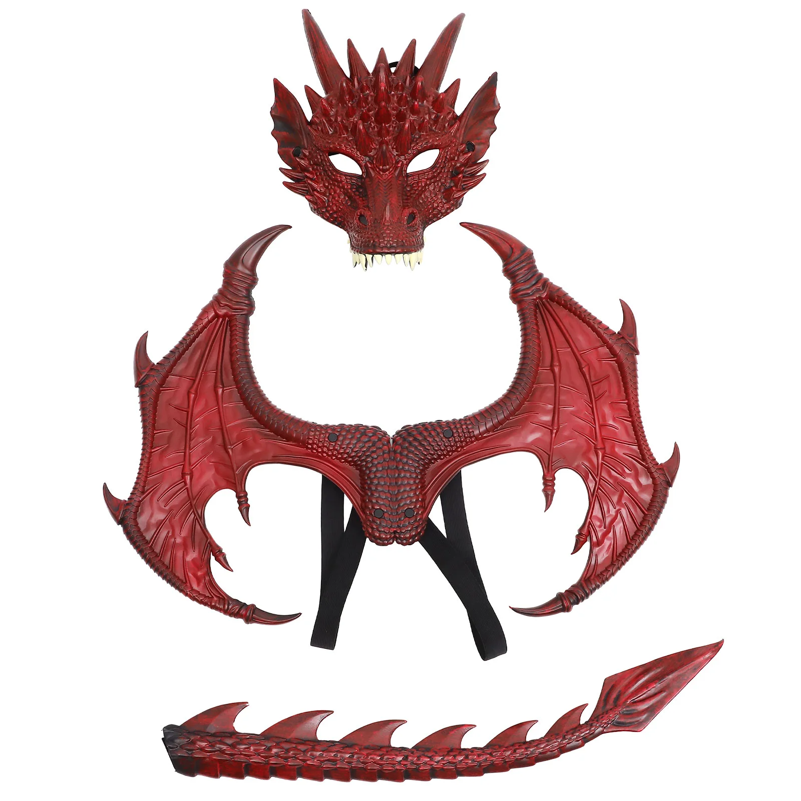Kids Accessories Role Play Clothes Performance Costume Toys Set Dragon Mask Child Halloween Costumes
Kids Accessories Role Play Clothes Performance Costume Toys Set Dragon Mask Child Halloween Costumes