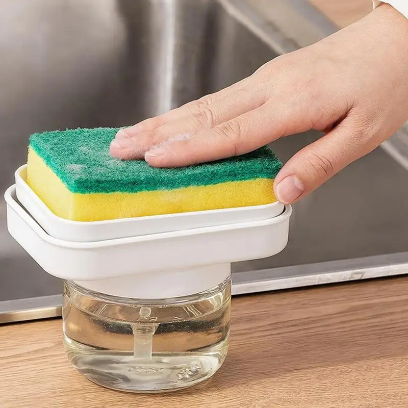 Sponge Soap Dispenser Multifunctional Kitchen Sponge Holder Detachable Kitchen Gadgets For Housewives Wives Girls Girlfriends
Sponge Soap Dispenser Multifunctional Kitchen Sponge Holder Detachable Kitchen Gadgets For Housewives Wives Girls Girlfriends