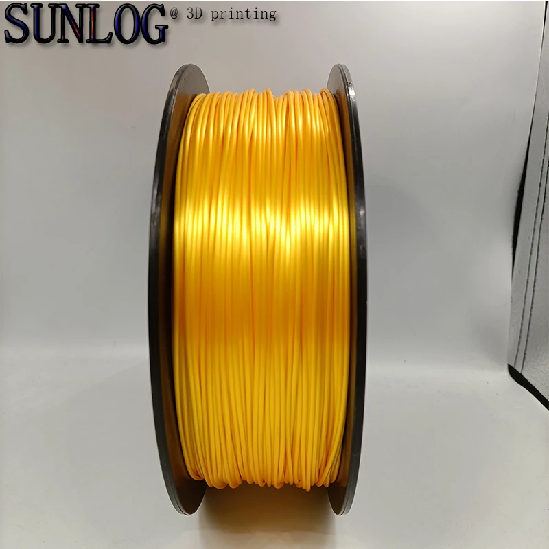 SUNLOG Silk PLA Filament 1.75mm Metal Silk PLA 3D Printer Filament 1KG (2.2 LBS) Spool 3D Printing Materials for 3D Printer
SUNLOG Silk PLA Filament 1.75mm Metal Silk PLA 3D Printer Filament 1KG (2.2 LBS) Spool 3D Printing Materials for 3D Printer