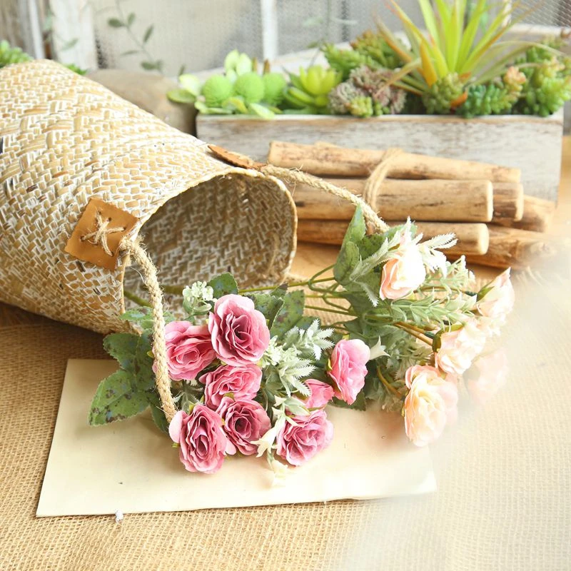 Simulation Flower Wild Rose Flower, 27cm, Wedding Bridal Bouquet, Garden Fake Flower, Valentine's Day Confession,Home Decoration 
Simulation Flower Wild Rose Flower, 27cm, Wedding Bridal Bouquet, Garden Fake Flower, Valentine's Day Confession,Home Decoration