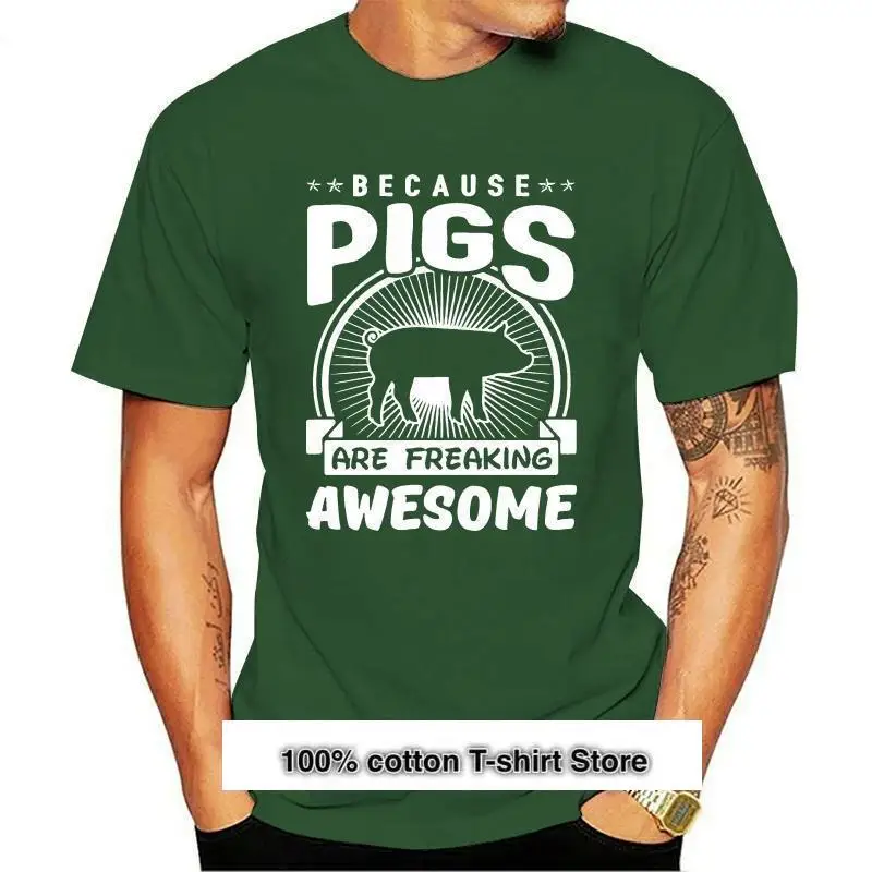 Camiseta de манга corta para hombre, camiseta de marca, потому что свинки крутые impresionante, verano 2021
Camiseta de манга corta para hombre, camiseta de marca, потому что свинки крутые impresionante, verano 2021