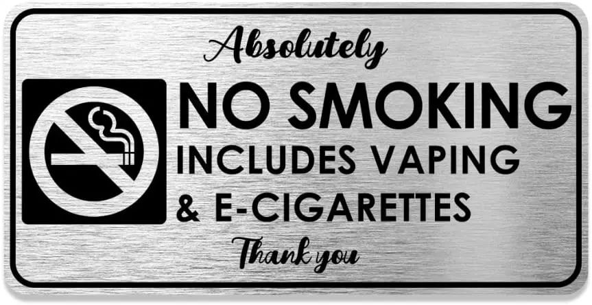 No Smoking Signs, No Smoking Signs for Families, and No Smoking Signs for Metal Self-adhesive Doors In Offices and Restaurants
No Smoking Signs, No Smoking Signs for Families, and No Smoking Signs for Metal Self-adhesive Doors In Offices and Restaurants