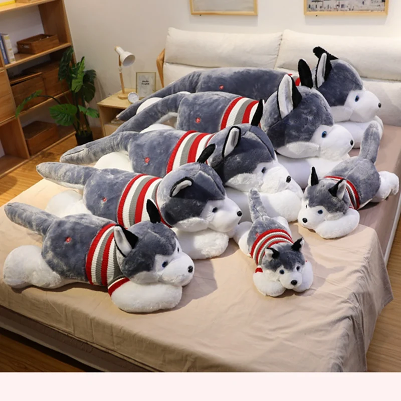 New Arrive 50/70/100/120cm Cute Soft Kawaii Giant Husky Plush Toys Dog Stuffed Doll Animals For Kids Girlfriend Gift Home Decor
New Arrive 50/70/100/120cm Cute Soft Kawaii Giant Husky Plush Toys Dog Stuffed Doll Animals For Kids Girlfriend Gift Home Decor