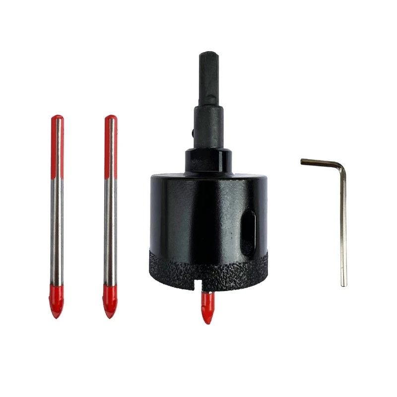 Diamond Hole Saw with Bit Tile Hole Saw with Center Drill Bit for Marble Ceramics Porcelain Tiles Dropship
Diamond Hole Saw with Bit Tile Hole Saw with Center Drill Bit for Marble Ceramics Porcelain Tiles Dropship