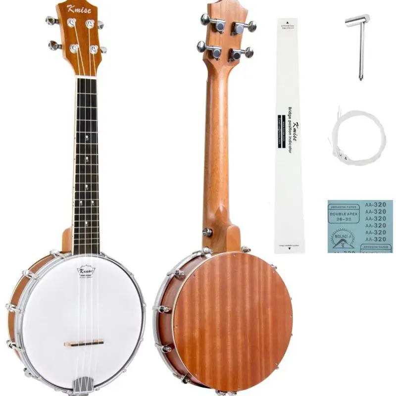 1 шт. 23 дюйма четырехструнный музыкальный инструмент Sapeli Maple с национальными характеристиками
1 шт. 23 дюйма четырехструнный музыкальный инструмент Sapeli Maple с национальными характеристиками