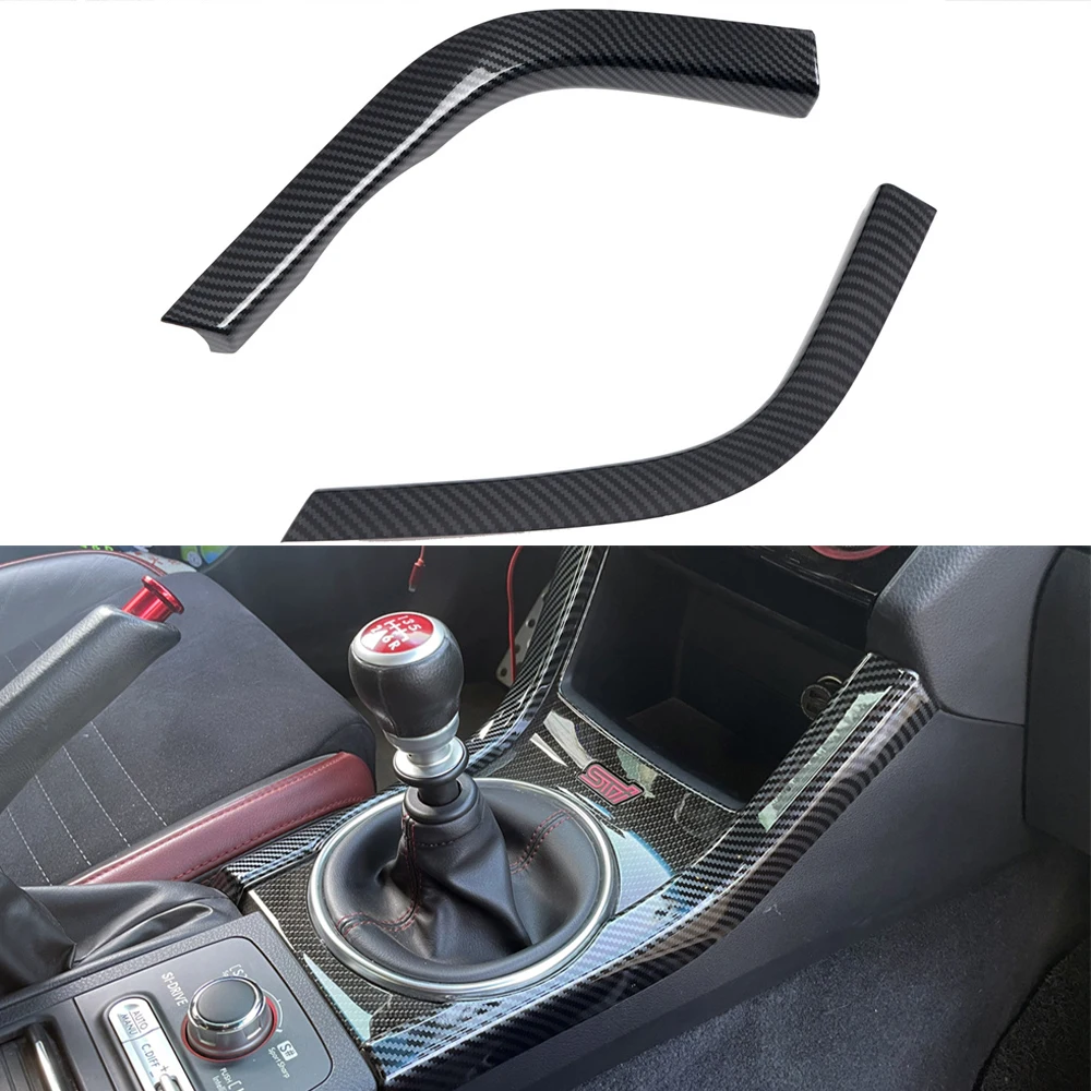 for Subaru WRX STI 2015-2021 LHD Car Accessories Gear Console Side Strip Cover Trim ABS Carbon Fiber Black 2pcs (Only Fit STi)
for Subaru WRX STI 2015-2021 LHD Car Accessories Gear Console Side Strip Cover Trim ABS Carbon Fiber Black 2pcs (Only Fit STi)