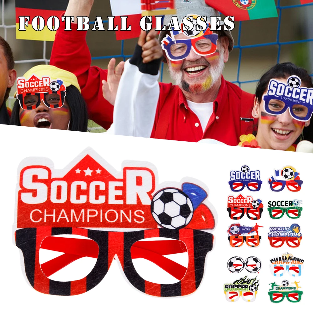 New Football Eyeglasses Football Themed Fan Party Supplies Soccer Eyewear Glasses Photography Prop Bar Club Party Home Decor
New Football Eyeglasses Football Themed Fan Party Supplies Soccer Eyewear Glasses Photography Prop Bar Club Party Home Decor