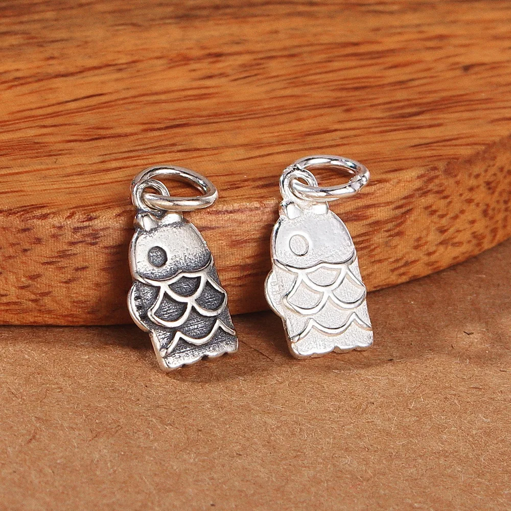 S95 подвеска в виде маленькой рыбки Shunzi из стерлингового серебра, ручная цепочка «сделай сам», веревка, бисер, аксессуары для ювелирных издел...
S95 подвеска в виде маленькой рыбки Shunzi из стерлингового серебра, ручная цепочка «сделай сам», веревка, бисер, аксессуары для ювелирных издел...