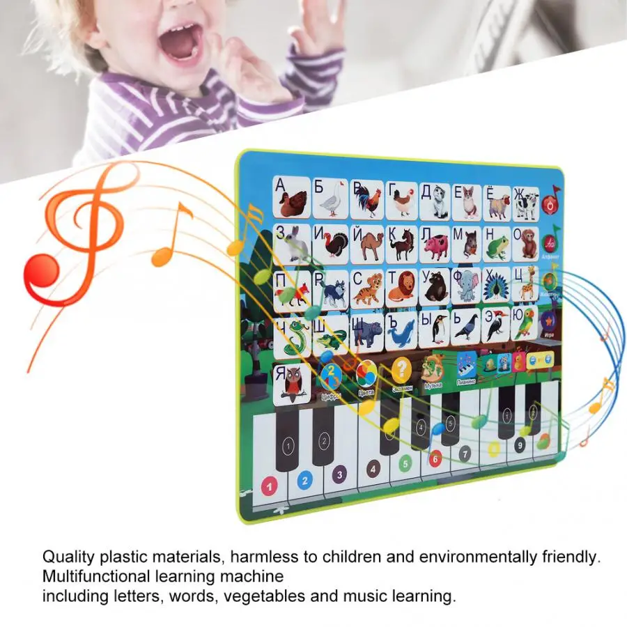 Russian Language E-book Learning Machine Toy Book for Children Early Learning Sound Book Reading Machine Verbal Training
Russian Language E-book Learning Machine Toy Book for Children Early Learning Sound Book Reading Machine Verbal Training
