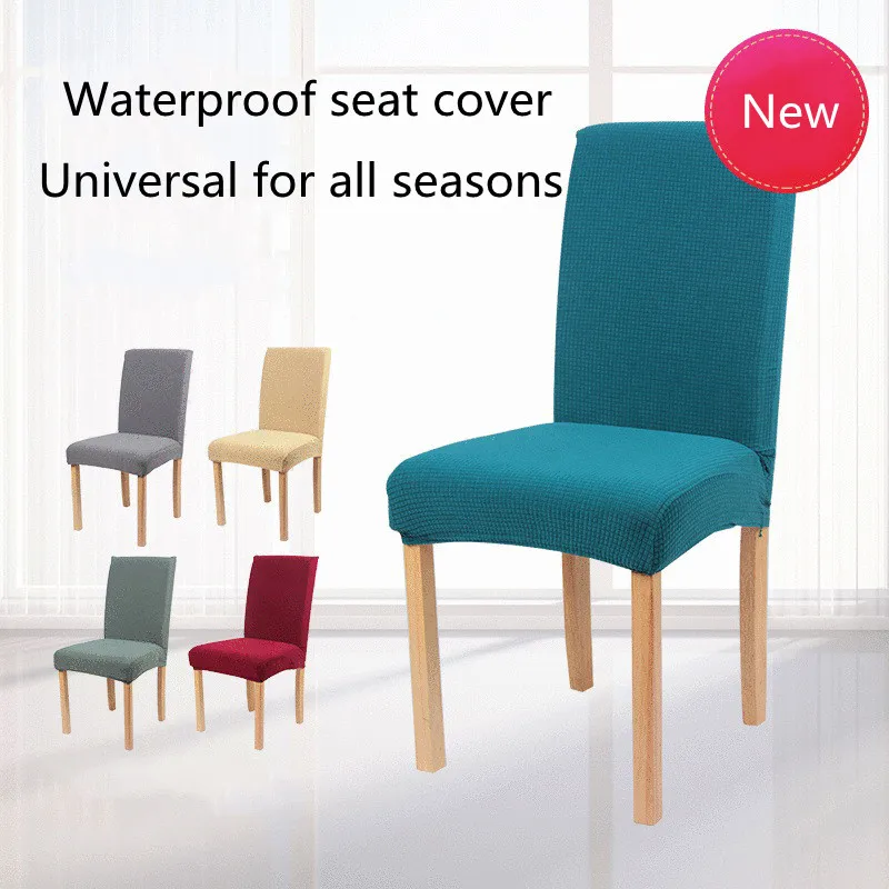 Solid Jacquard Waterproof Chair Covers Stretch For Wedding Dining Room Office Banquet Housse De Chaise Chair Cover With Back
Solid Jacquard Waterproof Chair Covers Stretch For Wedding Dining Room Office Banquet Housse De Chaise Chair Cover With Back