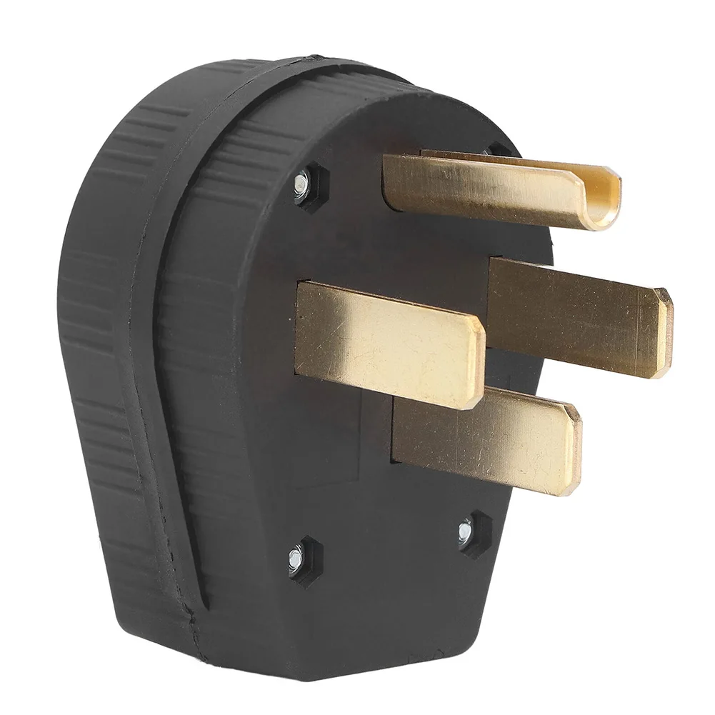 Male Generator Plug Plug NEMA Dryer Durable Electrical Generator Plug 125/250V Resistant 14-50 Straight 14-50P
Male Generator Plug Plug NEMA Dryer Durable Electrical Generator Plug 125/250V Resistant 14-50 Straight 14-50P