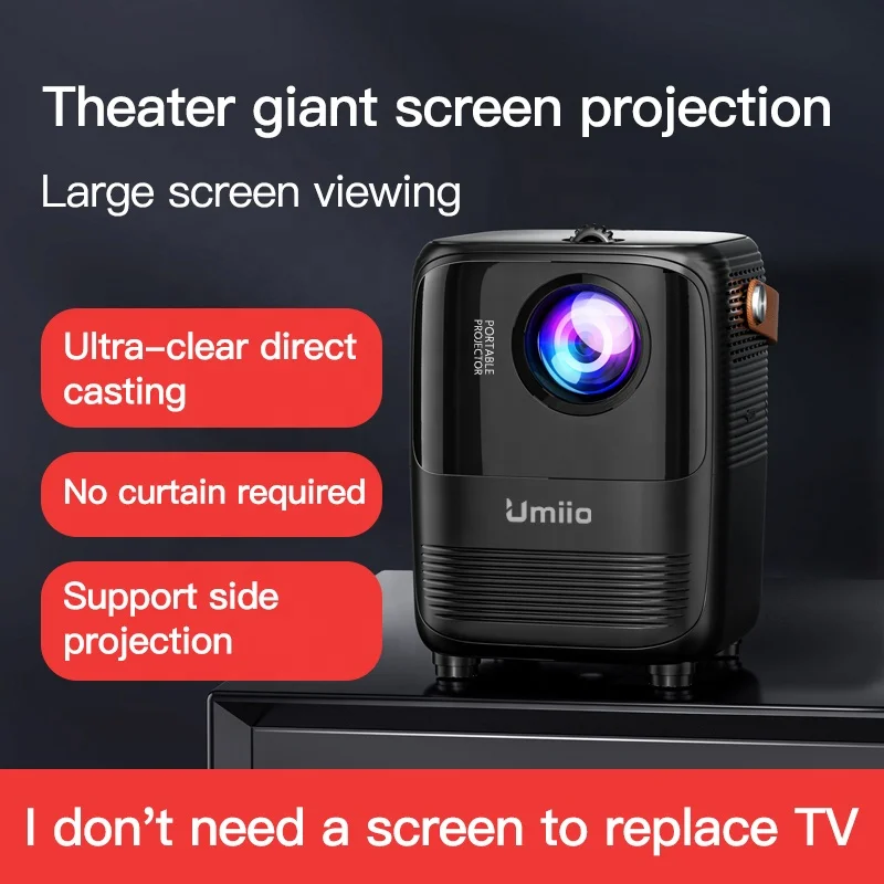 Новый продукт Umiio A008 домашний кинотеатр портативный умный проектор 1080P для наружных встреч и домашнего кинотеатра
Новый продукт Umiio A008 домашний кинотеатр портативный умный проектор 1080P для наружных встреч и домашнего кинотеатра