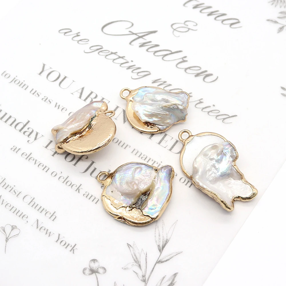 1pcs Irregular Shape Shell Pendant, White Pearl Necklace Pendant, Vintage Style Mother-of-pearl DIY Bead Making Earring Necklace
1pcs Irregular Shape Shell Pendant, White Pearl Necklace Pendant, Vintage Style Mother-of-pearl DIY Bead Making Earring Necklace