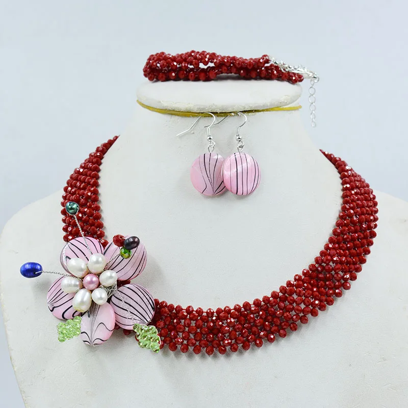 Модное/модное ожерелье с кристаллами/ракушками и цветами, браслет/набор сережек. Свадебные украшения невесты в африканском стиле 
Модное/модное ожерелье с кристаллами/ракушками и цветами, браслет/набор сережек. Свадебные украшения невесты в африканском стиле