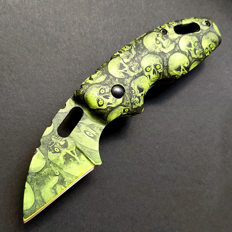 Free Shipping 3D Print Tech Green Skull Tactical Folding Knife Easy Carry Sharp Blade Hunting Survival Pocket Camping EDC Tool
Free Shipping 3D Print Tech Green Skull Tactical Folding Knife Easy Carry Sharp Blade Hunting Survival Pocket Camping EDC Tool