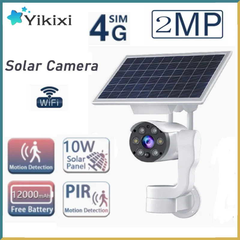 4G Wifi Solar IP Camera PTZ Outdoor PIR Human Detection Audio Wireless Color Night Vision CCTV Battery Power Security Cameras
4G Wifi Solar IP Camera PTZ Outdoor PIR Human Detection Audio Wireless Color Night Vision CCTV Battery Power Security Cameras