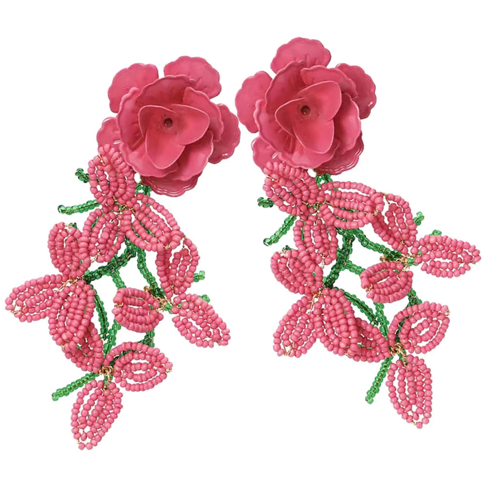Trendy Earrings Statement European American 10x5cm Teen Girls Drop Beads Women Bohemian Miss
Trendy Earrings Statement European American 10x5cm Teen Girls Drop Beads Women Bohemian Miss
