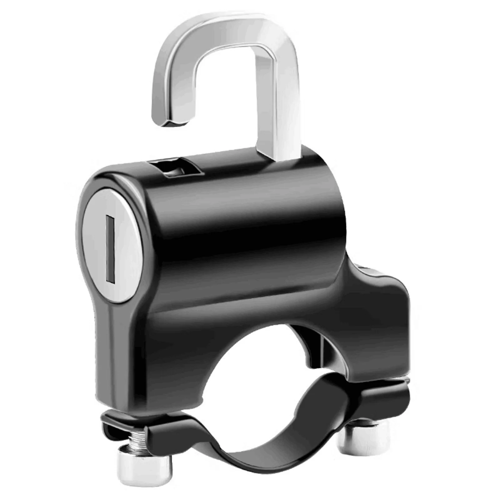 Motorcycle Helmet Lock Security Aluminum Alloy Padlock for 0.9-1.1in /22-26mm Handlebar Universal Helmet Lock Security Motorbike
Motorcycle Helmet Lock Security Aluminum Alloy Padlock for 0.9-1.1in /22-26mm Handlebar Universal Helmet Lock Security Motorbike