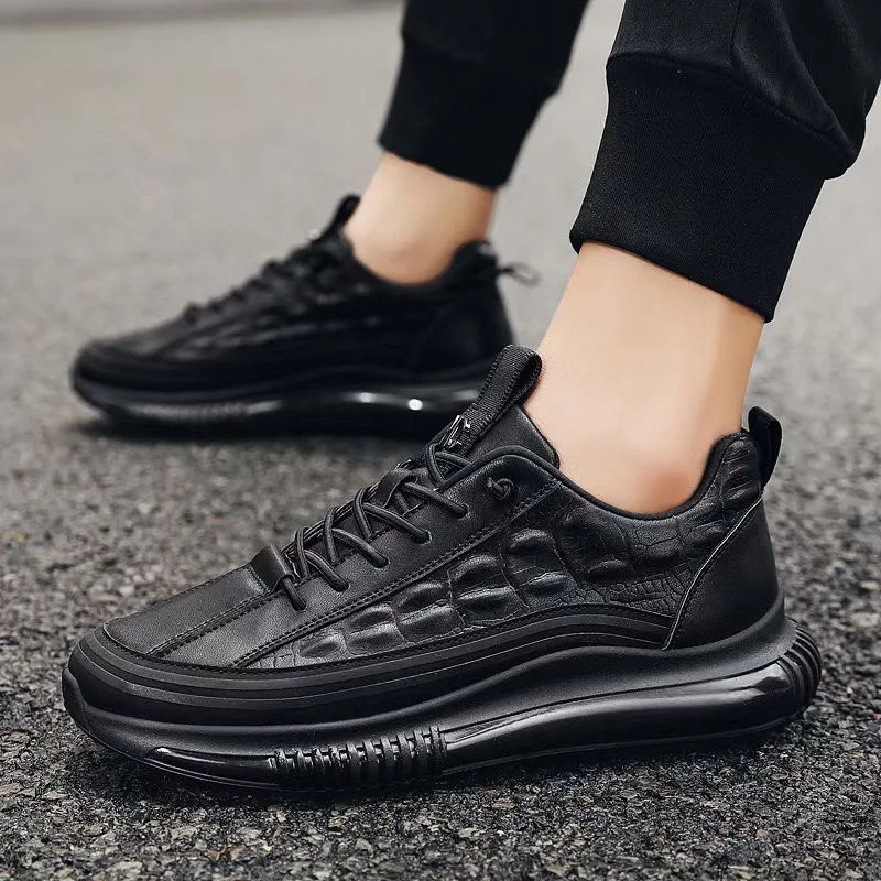 2023 Spring New Men Platform Sneakers Fashion Black Lace Up Non-slip Walking Shoes Water Proof Male Casual Flats Footwear
2023 Spring New Men Platform Sneakers Fashion Black Lace Up Non-slip Walking Shoes Water Proof Male Casual Flats Footwear