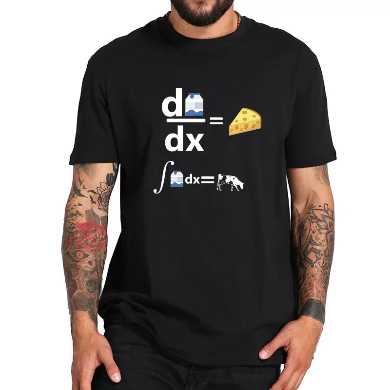 2022NEW Differential Is Cheese T shirt Cow Funny Science Math Camiseta Inverse Calculation Of Milk Is Cow Tshirt EU Size
2022NEW Differential Is Cheese T shirt Cow Funny Science Math Camiseta Inverse Calculation Of Milk Is Cow Tshirt EU Size