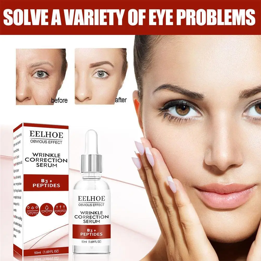 50ml Collagen Peptide Face Serum Anti-Aging Wrinkle Removal Firming Lifting Facial Serum Moisturizing Skin Care Essence
50ml Collagen Peptide Face Serum Anti-Aging Wrinkle Removal Firming Lifting Facial Serum Moisturizing Skin Care Essence