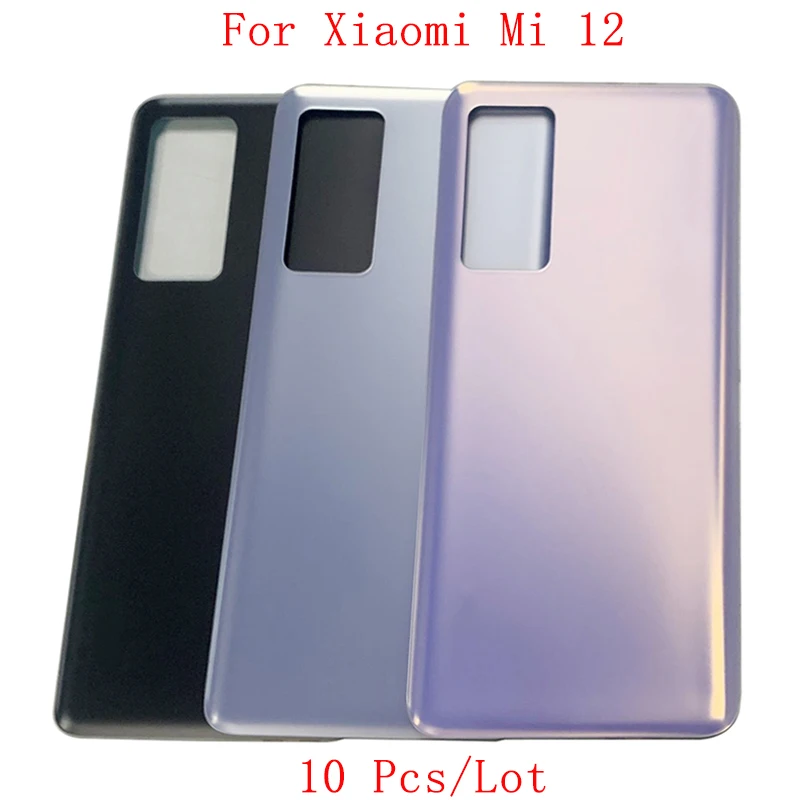 10Pcs/Lot Battery Cover Rear Door Case Housing For Xiaomi Mi 12 Back Cover with Adhesive Sticker Logo Repair Parts
10Pcs/Lot Battery Cover Rear Door Case Housing For Xiaomi Mi 12 Back Cover with Adhesive Sticker Logo Repair Parts